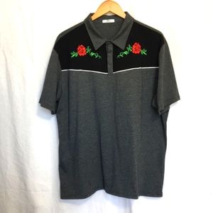 Coofandy Polo Shirt Western Mens XXL